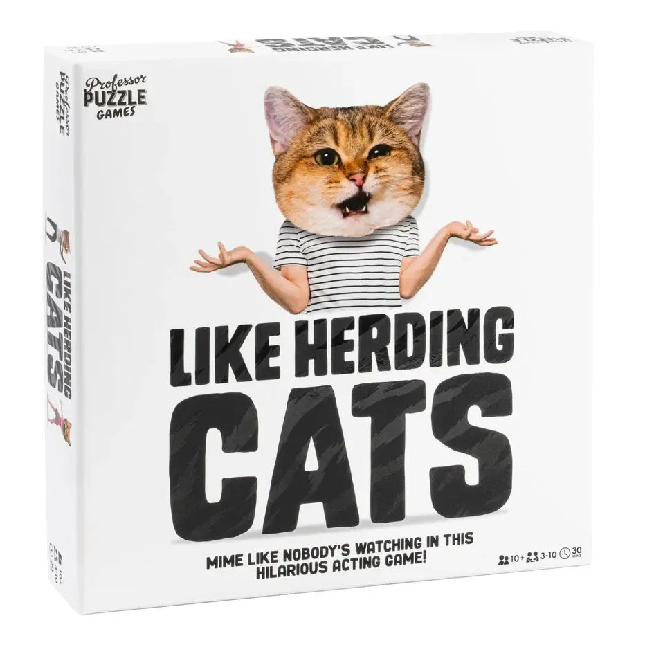 Like Herding Cats - Hysterical Acting Charades Party Game - Professor Puzzle