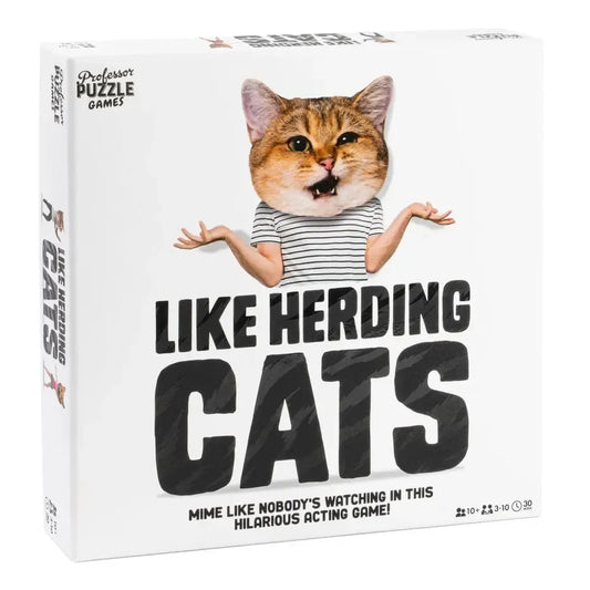 Like Herding Cats - Hysterical Acting Charades Party Game - Professor Puzzle