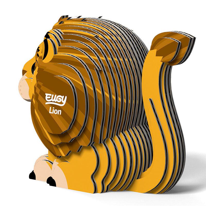 Lion 3D Cardboard Model Kit Eugy