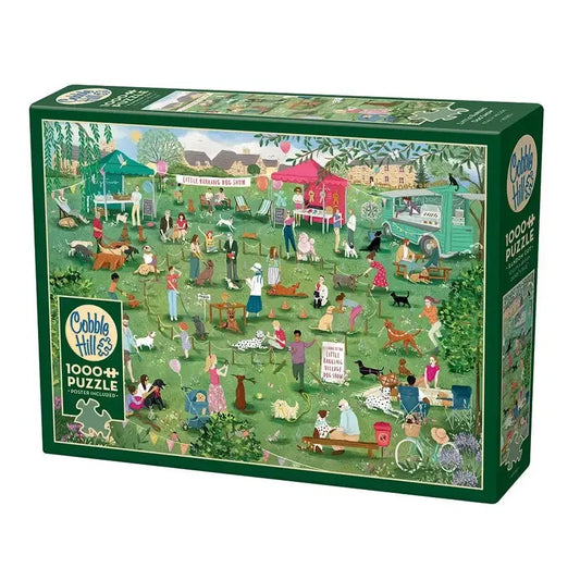 Little Barking Dog Show 1000 Piece Jigsaw Puzzle Cobble Hill