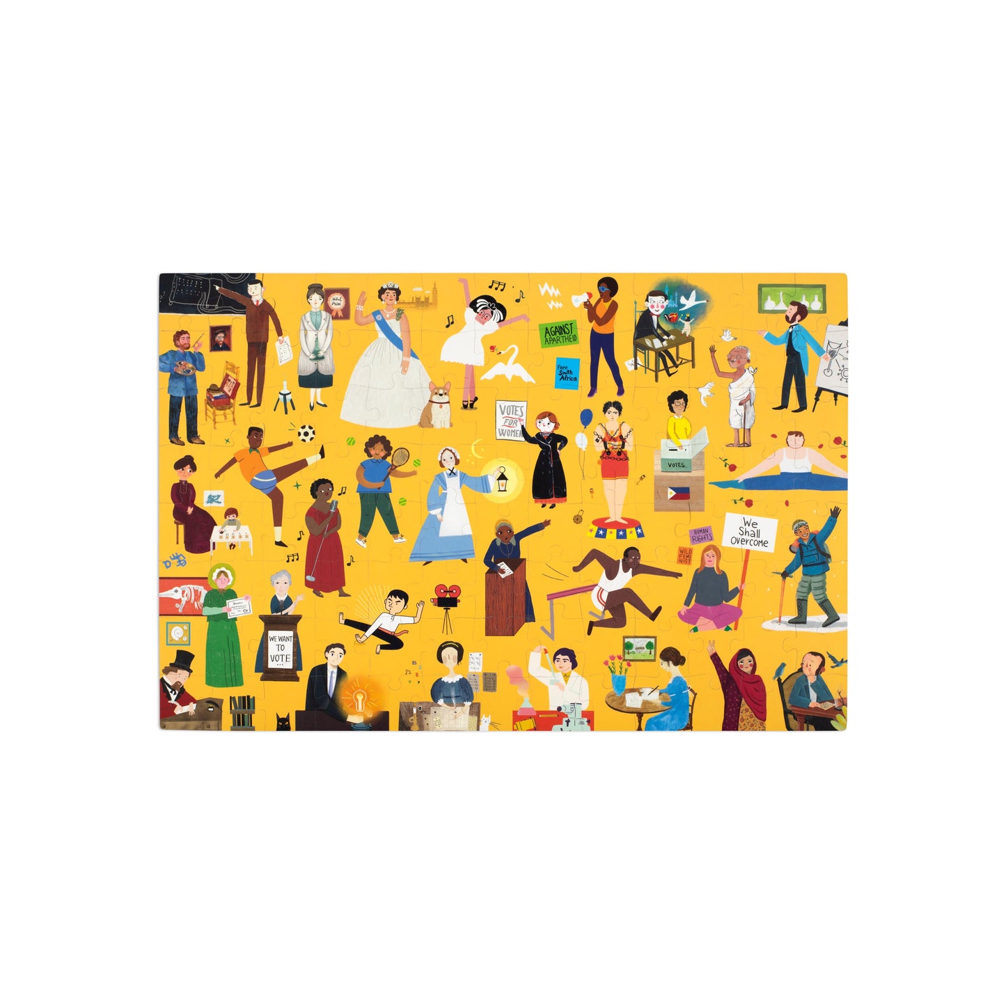 Little People Big Dreams 100 Piece Double-Sided Jigsaw Puzzle Kaddo