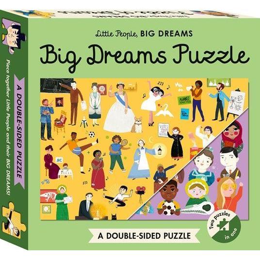 Little People Big Dreams 100 Piece Double-Sided Jigsaw Puzzle Kaddo