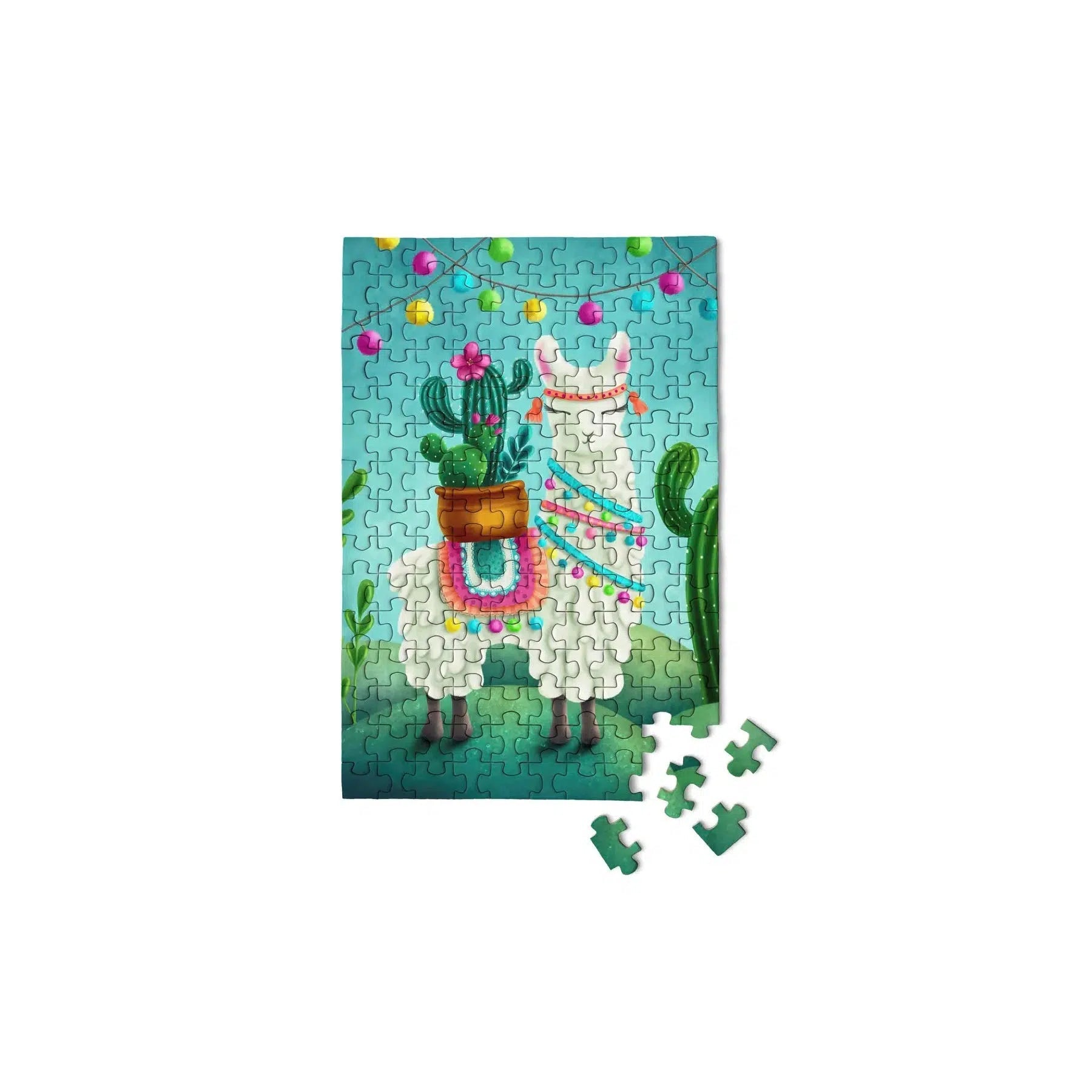 Llama Bama Ding Dong 150 Piece Mini Jigsaw Puzzle Micro Puzzles