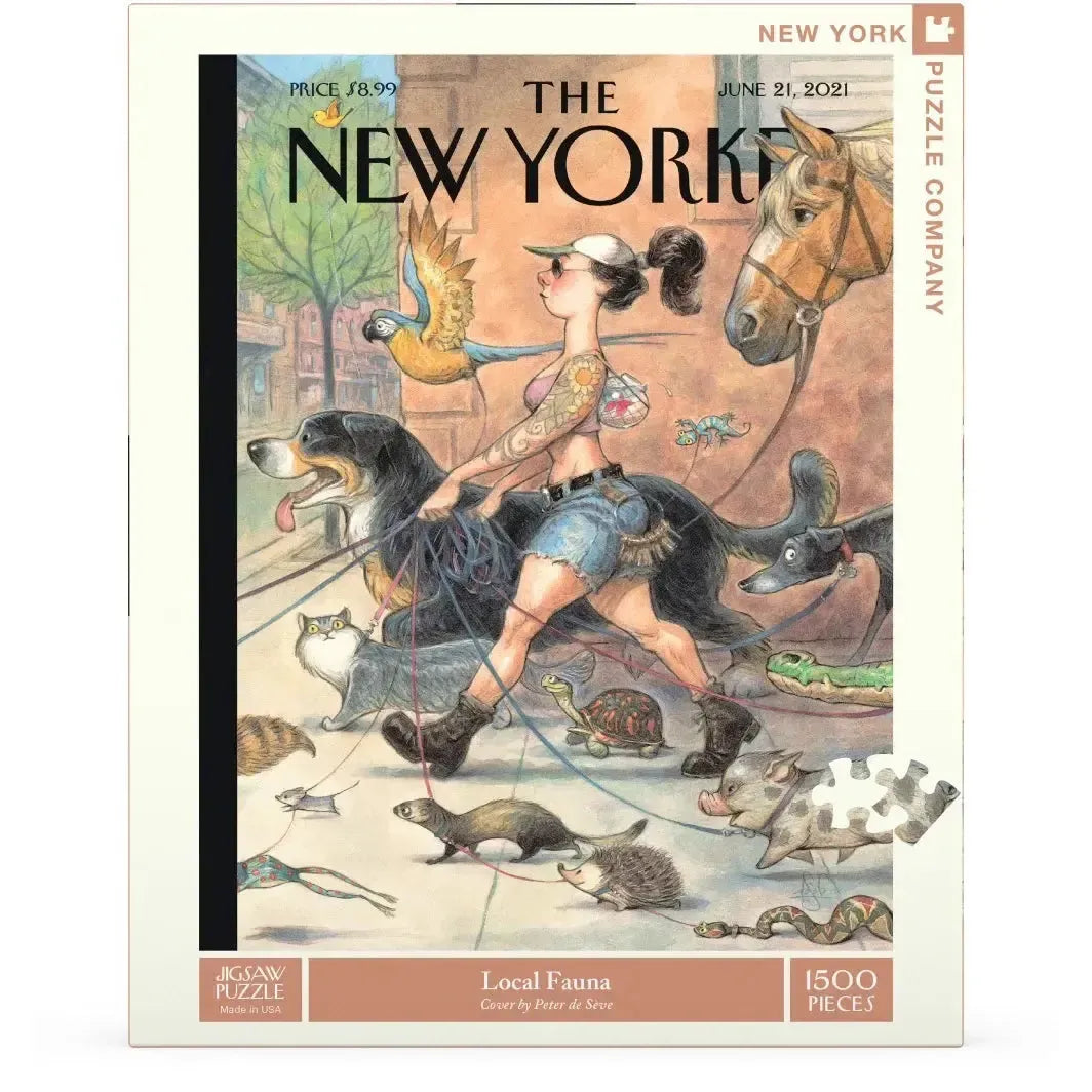 Local Fauna The New Yorker 1500 Piece Jigsaw Puzzle NYPC