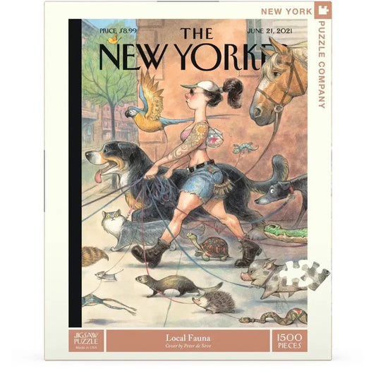 Local Fauna The New Yorker 1500 Piece Jigsaw Puzzle NYPC