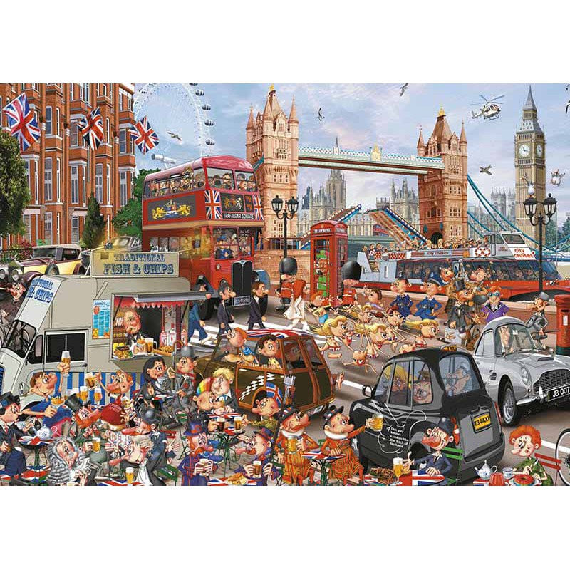 London 1000 Piece Jigsaw Puzzle Piatnik – PuzzleMerchant