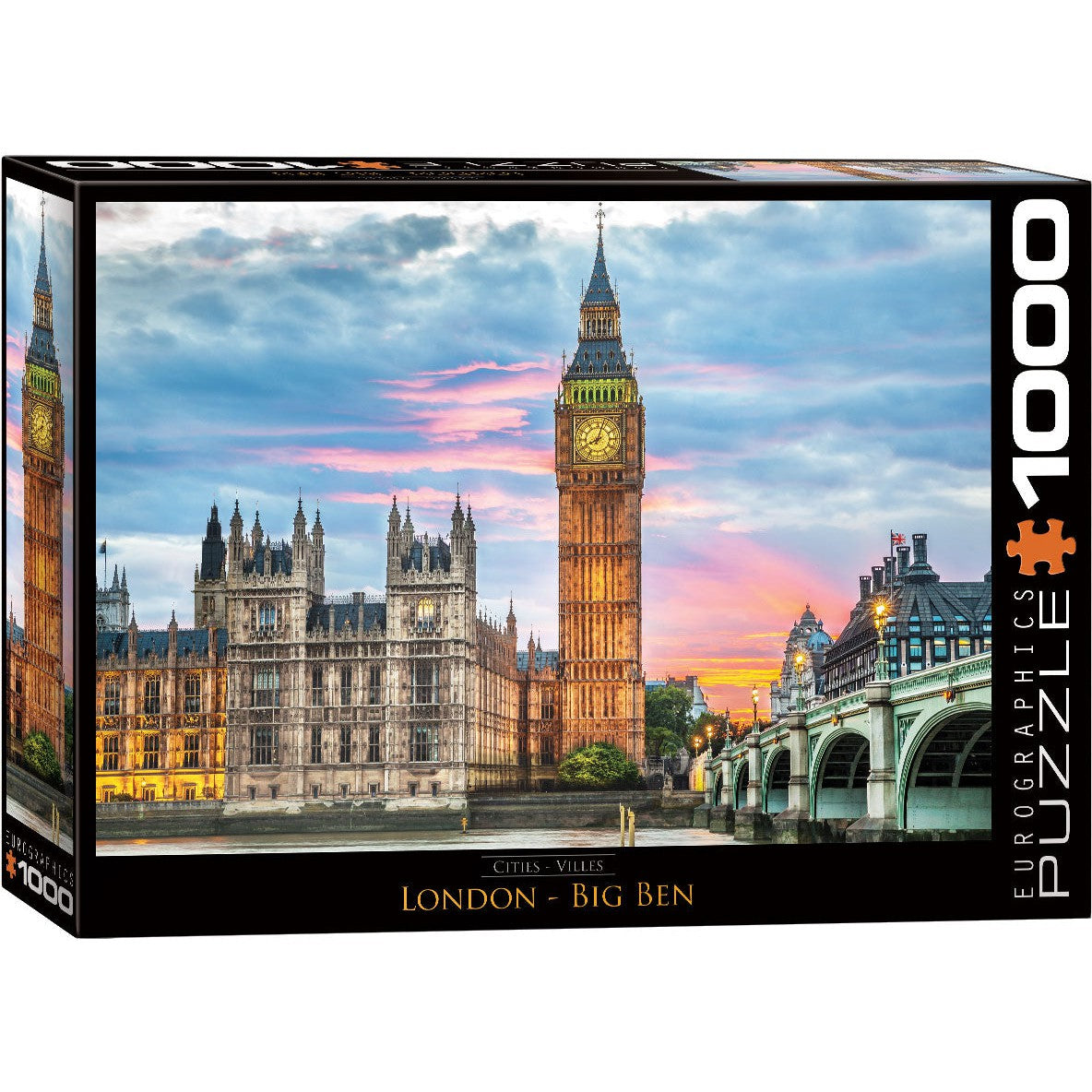 London Big Ben 1000 Piece Jigsaw Puzzle Eurographics