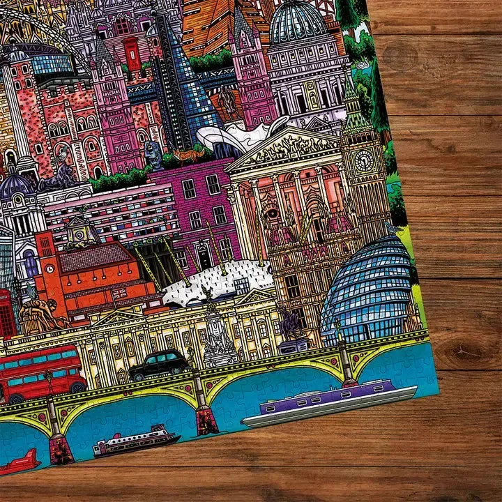 London Cityscape 500 Piece Jigsaw Puzzle Gibsons