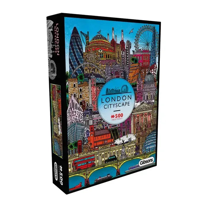 London Cityscape 500 Piece Jigsaw Puzzle Gibsons