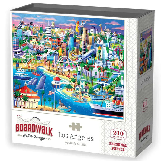 Los Angeles 210 Piece Jigsaw Puzzle Boardwalk