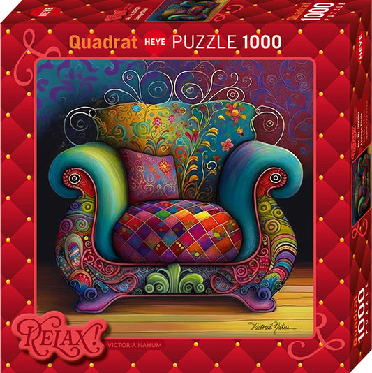 Lounge Chair Relax 1000 Piece Jigsaw Puzzle Heye