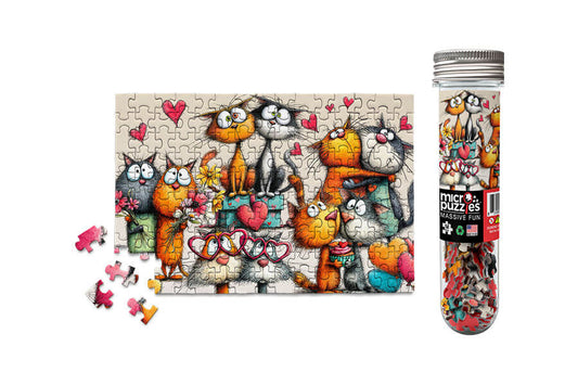 Lovable Cats 150 Piece Mini Jigsaw Puzzle Micro Puzzles