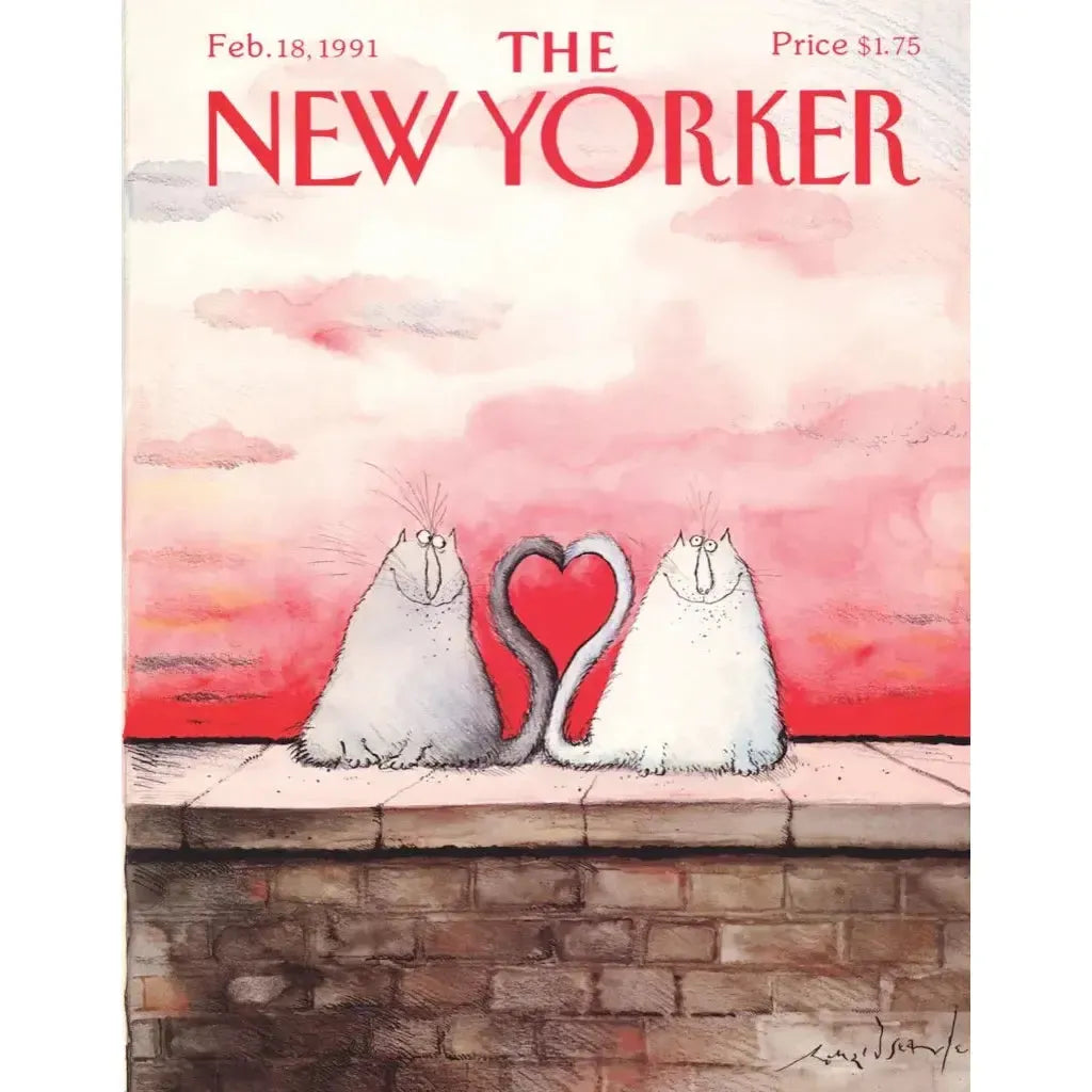 Love Kittens The New Yorker 100 Piece Mini Jigsaw Puzzle NYPC