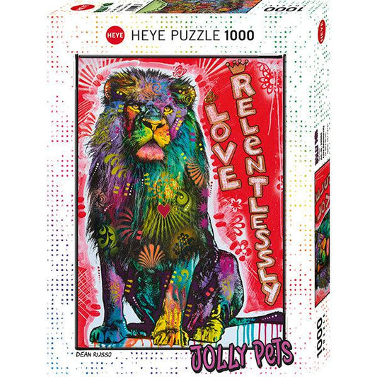 Love Relentlessly Jolly Pets 1000 Piece Jigsaw Puzzle Heye