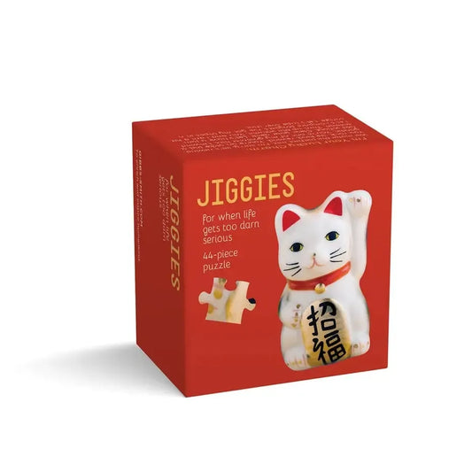 Lucky Cat 42 Piece Mini Jigsaw Puzzle Gibbs Smith