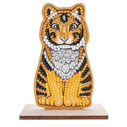 Luna Tiger Crystal Art Fantasy Buddies Kit Craft Buddy