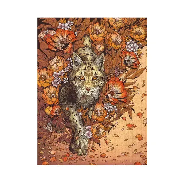 Lynx Rising 500 Piece Jigsaw Puzzle Paperblanks