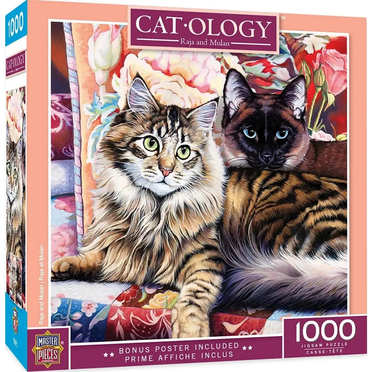 Raja & Mulan Catology 1000 Piece Jigsaw Puzzle MasterPieces