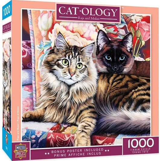 Raja & Mulan Catology 1000 Piece Jigsaw Puzzle MasterPieces