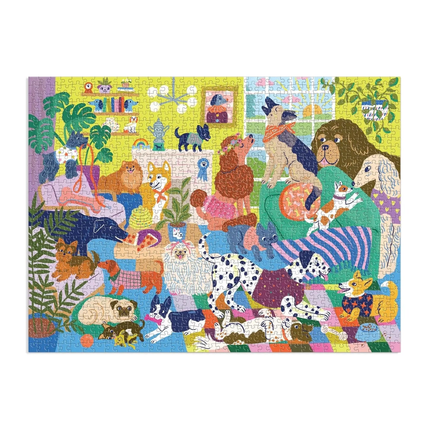 Cool Dog Club 1000 Piece Jigsaw Puzzle Mudpuppy