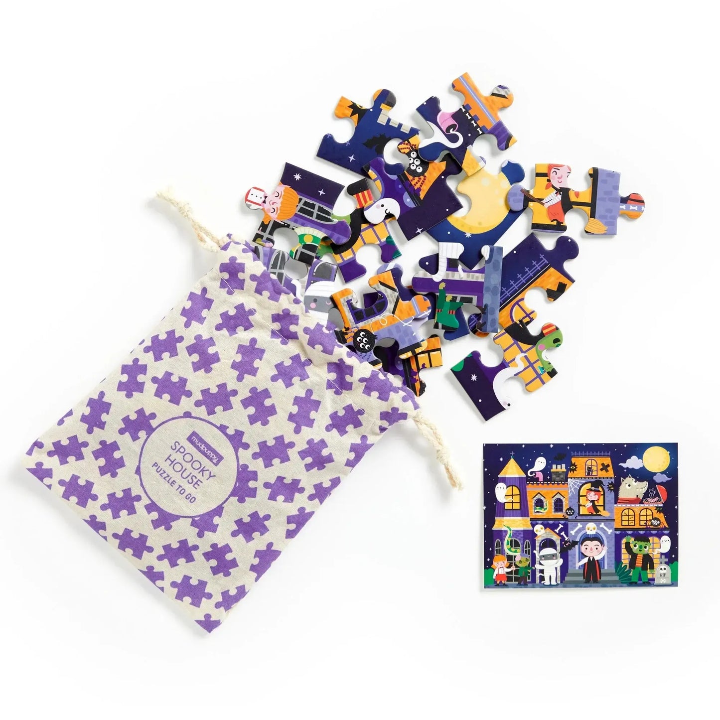 Spooky House 36 Piece Mini Jigsaw Puzzle Mudpuppy