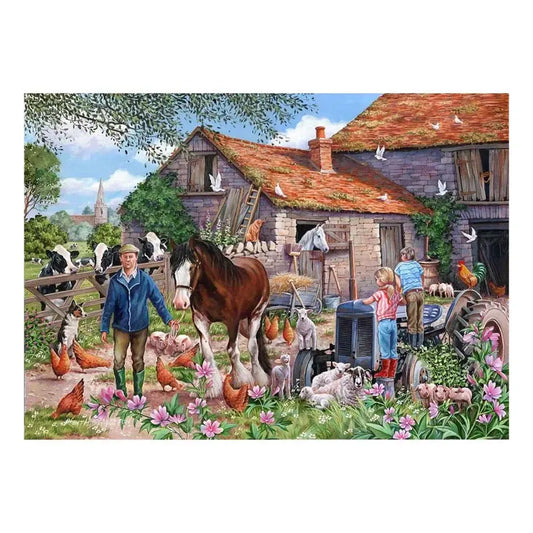MacDonalds Farm 500 Big Piece Jigsaw Puzzle HOP