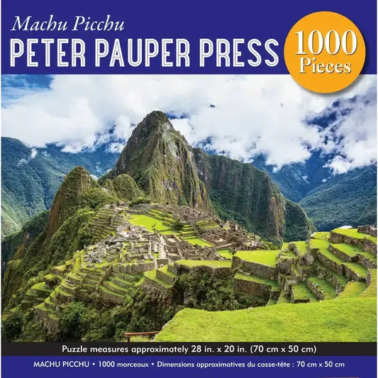 Machu Picchu 1000 Piece Jigsaw Puzzle Peter Pauper