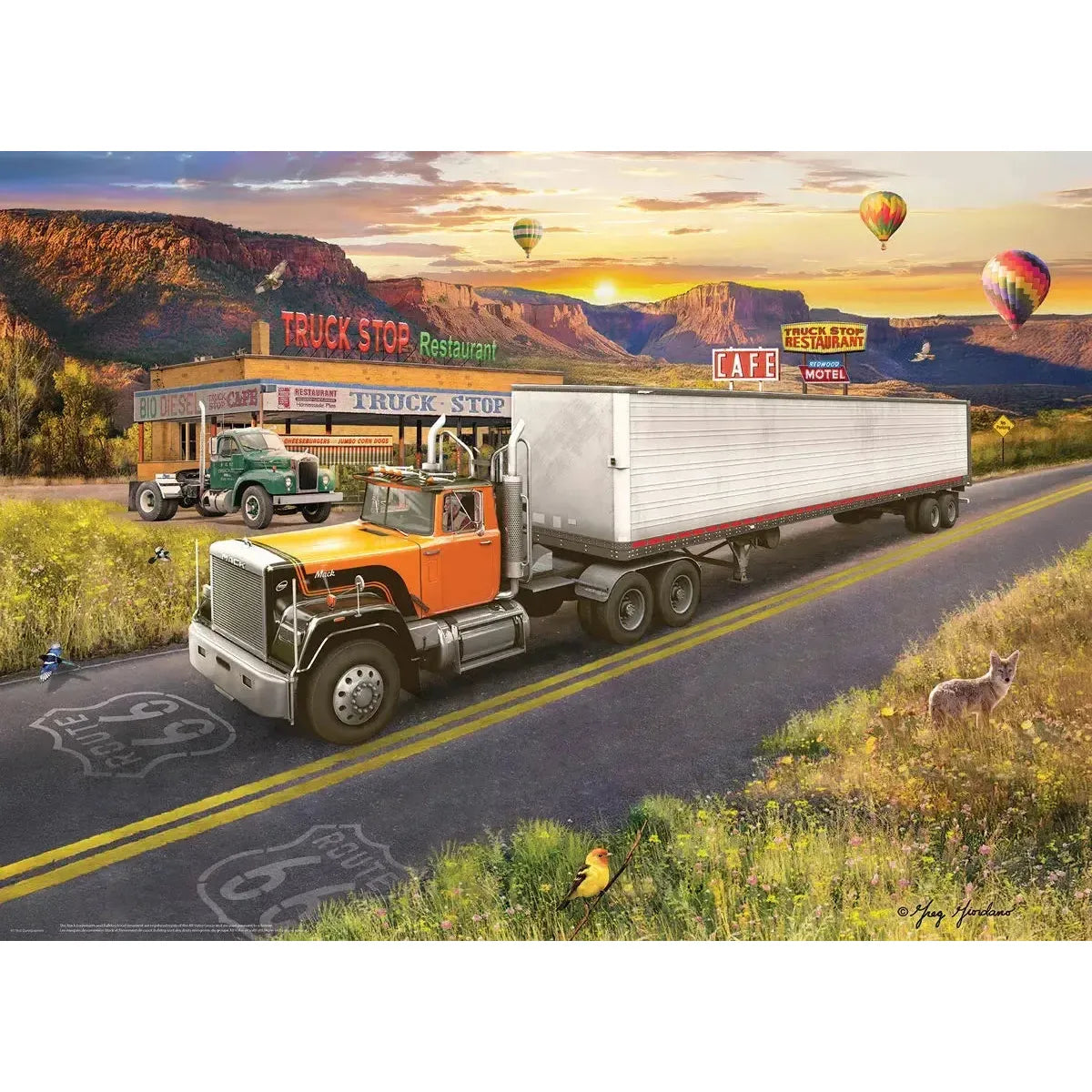 Mack Superliner 1000 Piece Jigsaw Puzzle Eurographics