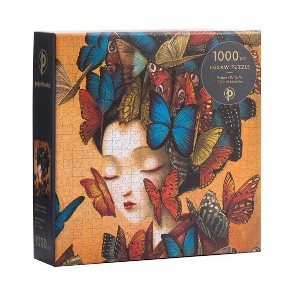 Madame Butterfly 1000 Piece Jigsaw Puzzle Paperblanks