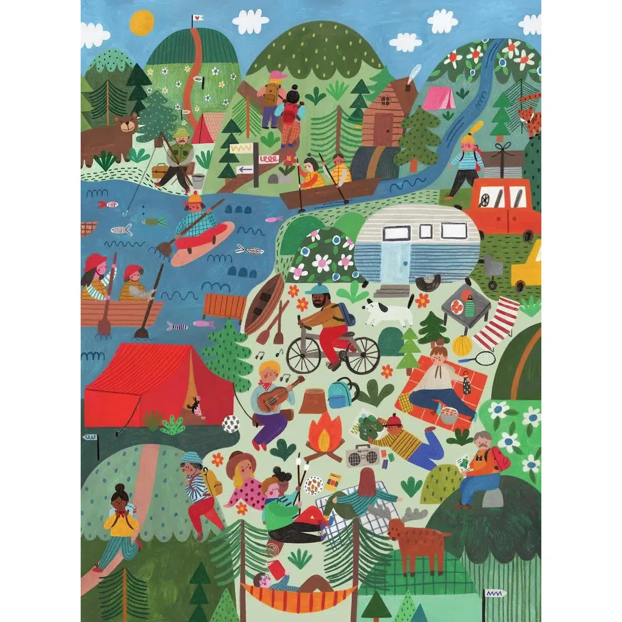 Made for the Mountains 1000 Piece Jigsaw Puzzle PuzzleFolk