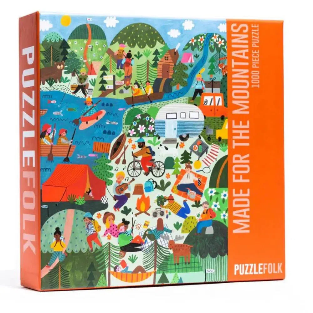 Made for the Mountains 1000 Piece Jigsaw Puzzle PuzzleFolk