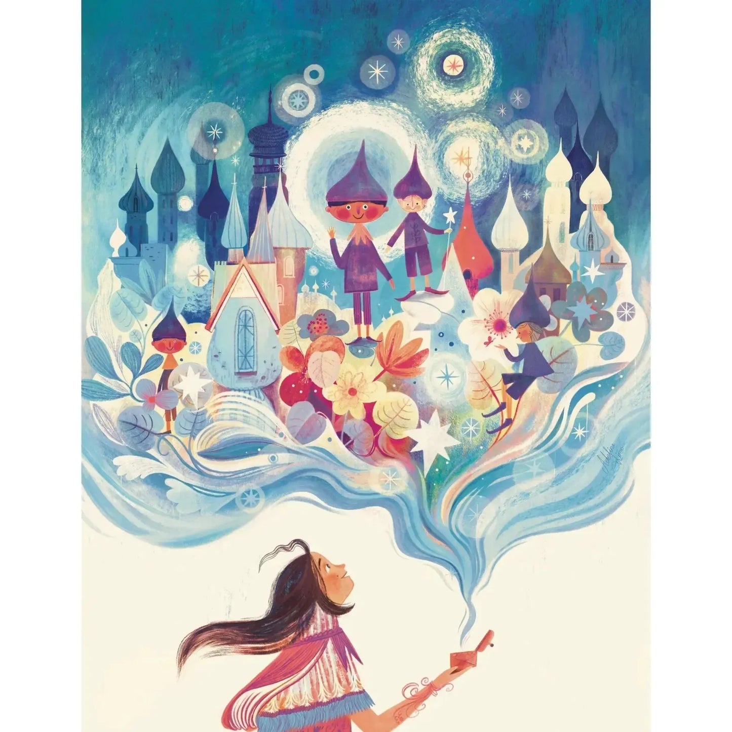 Magic Box by Adelina Lirius 100 Piece Mini Jigsaw Puzzle NYPC