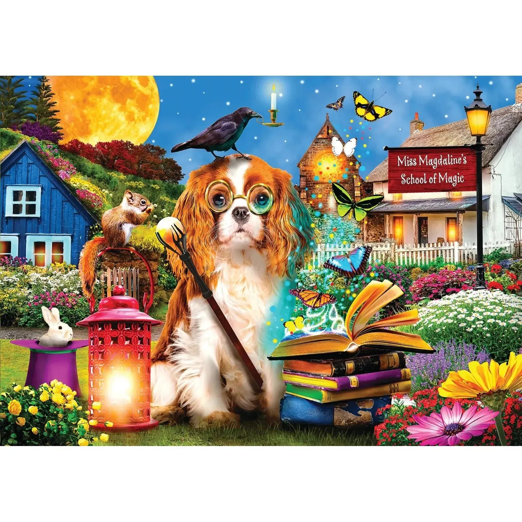 Magic School 1000 Piece Jigsaw Puzzle Enjoy
