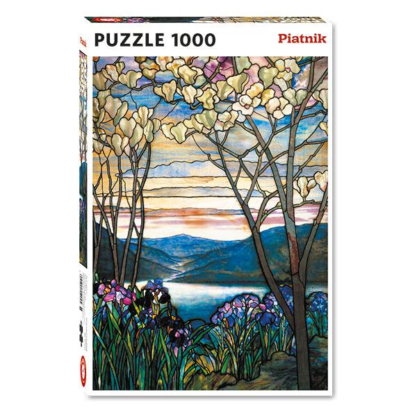 Magnolias & Irises 1000 Piece Jigsaw Puzzle Piatnik