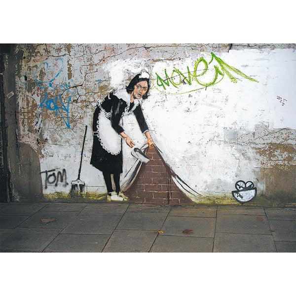 Maid (Sweep it Under the Carpet) by Banksy 1000 Piece Jigsaw Puzzle Piatnik