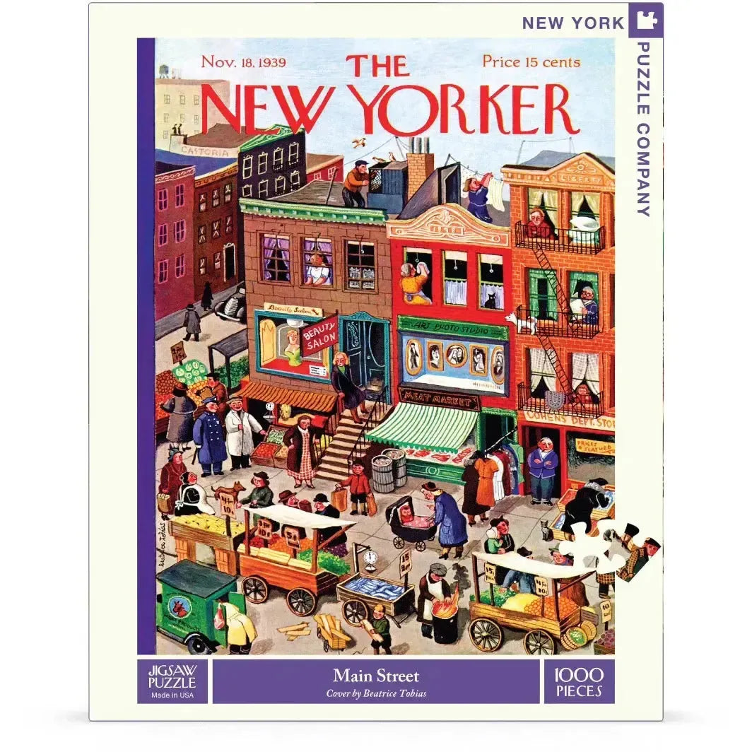 Main Street 1000 Piece Jigsaw Puzzle NYPC