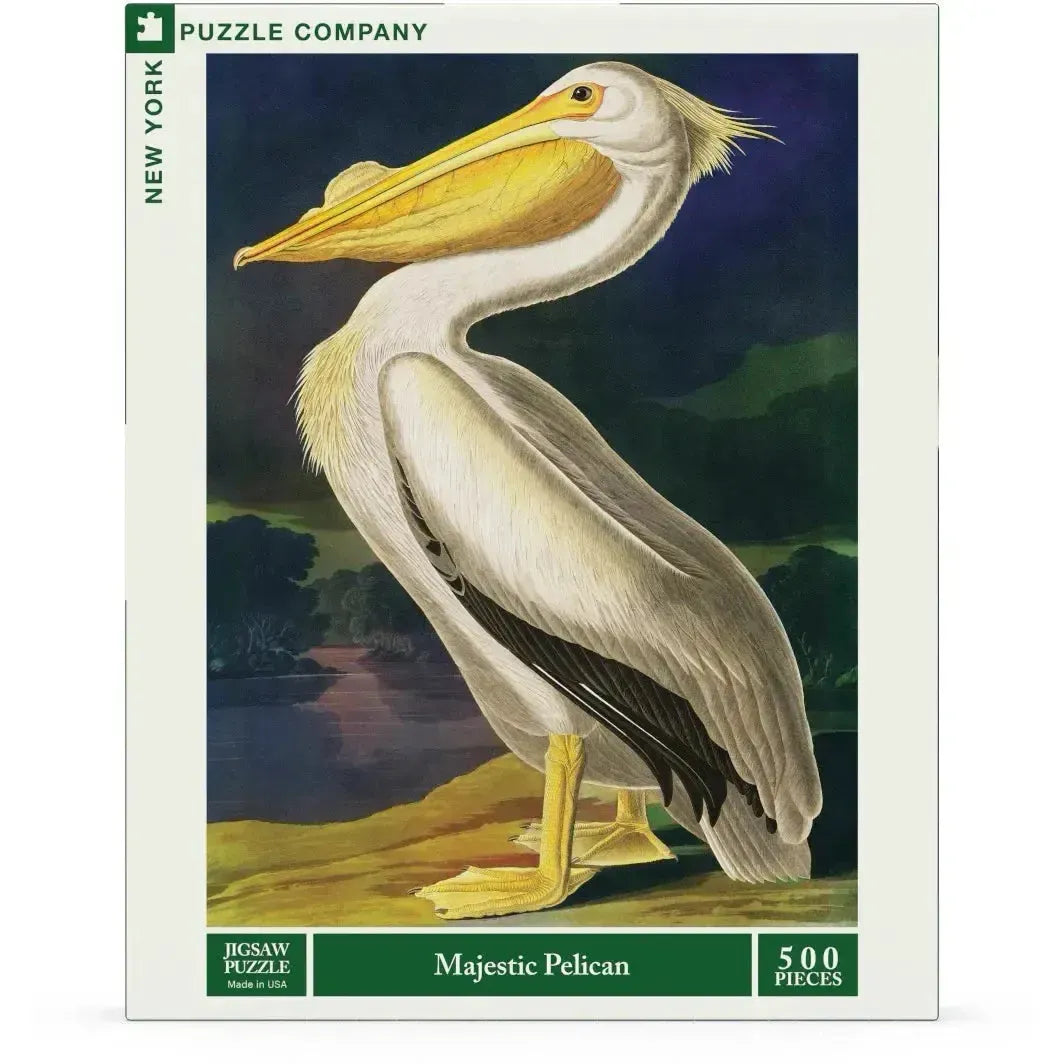 Majestic Pelican Vintage Collection 500 Piece Jigsaw Puzzle NYPC