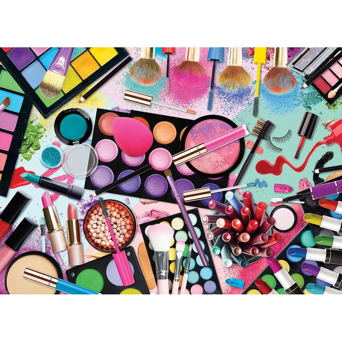 Makeup Palette 1000 Piece Jigsaw Puzzle Eurographics