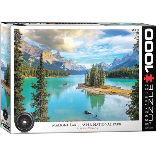 Maligne Lake Jasper Park Alberta 1000 Piece Jigsaw Puzzle Eurographics