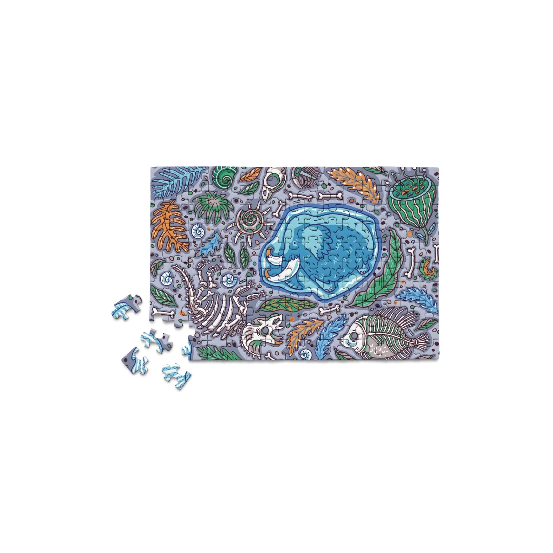 Mammoth Fun 150 Piece Mini Jigsaw Puzzle Micro Puzzles