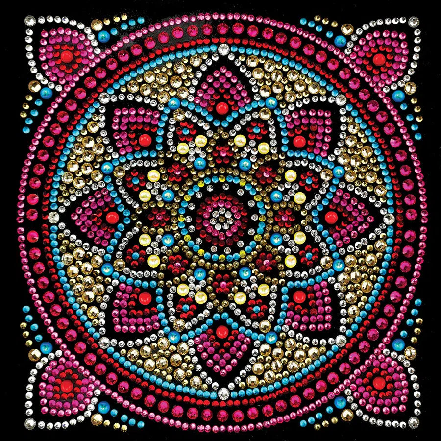 Mandala Crystal Art Card Kit Craft Buddy