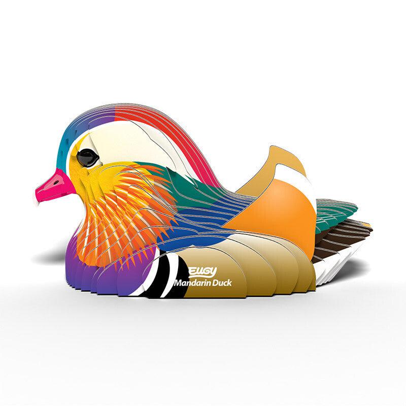 Mandarin Duck 3D Cardboard Model Kit Eugy