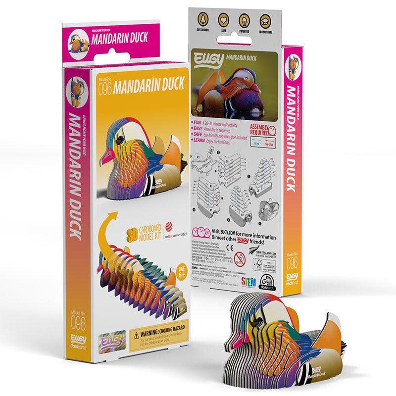 Mandarin Duck 3D Cardboard Model Kit Eugy