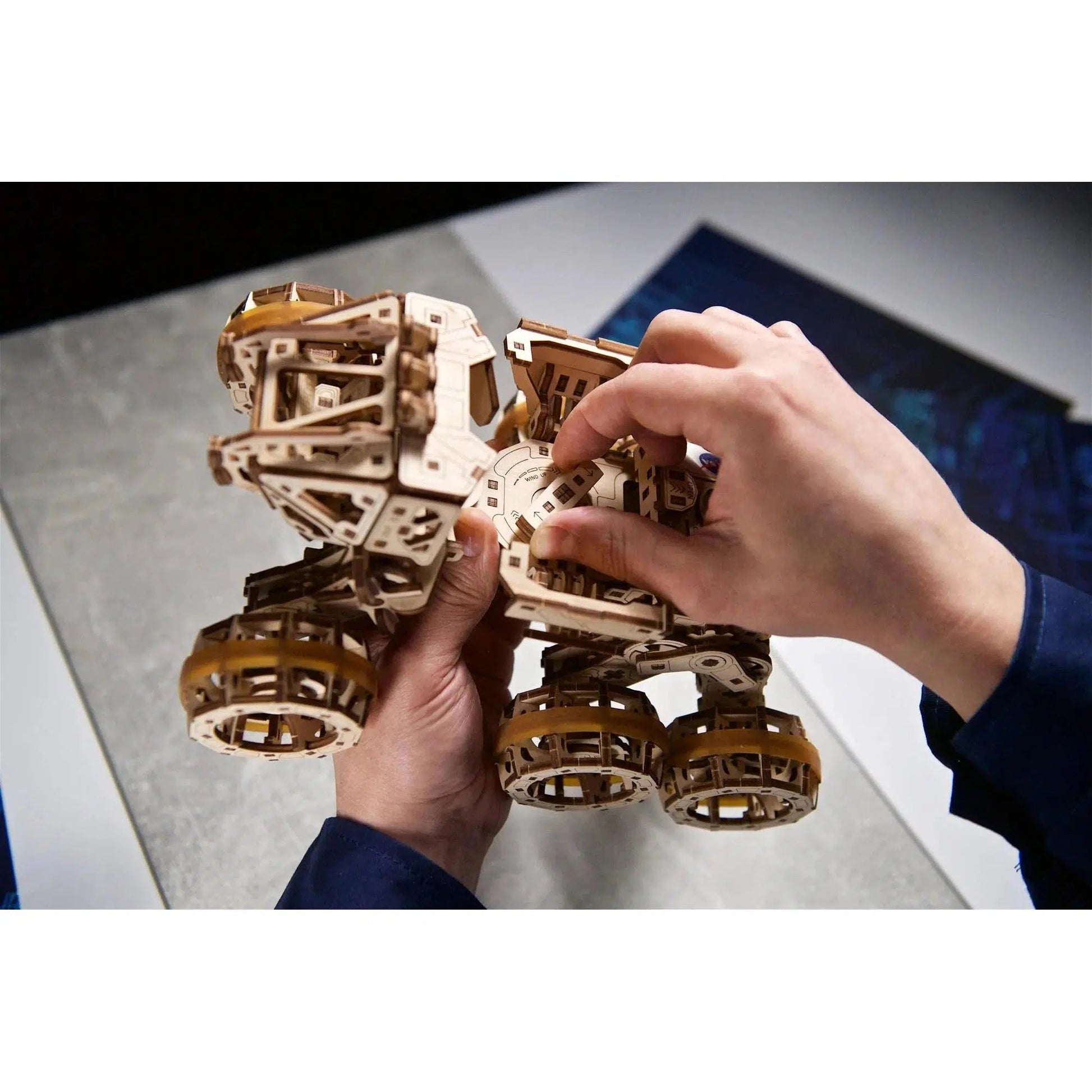 Manned Mars Rover 3D Wood Model Kit UGEARS