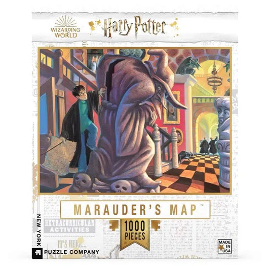 Marauder's Map Harry Potter 1000 Piece Jigsaw Puzzle NYPC