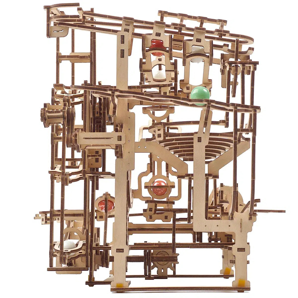 Marble Run Stepped Hoist 3D Wood Model Kit UGEARS