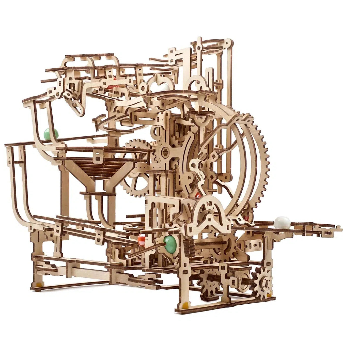 Marble Run Stepped Hoist 3D Wood Model Kit UGEARS