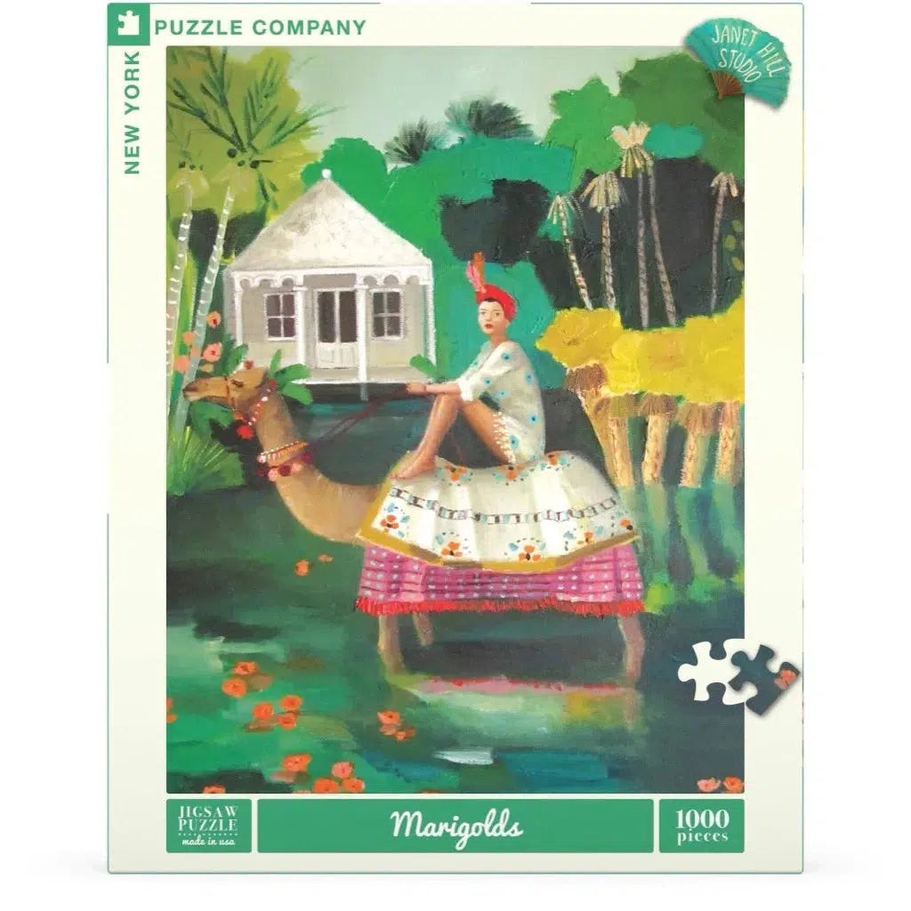 Marigolds 1000 Piece Jigsaw Puzzle NYPC