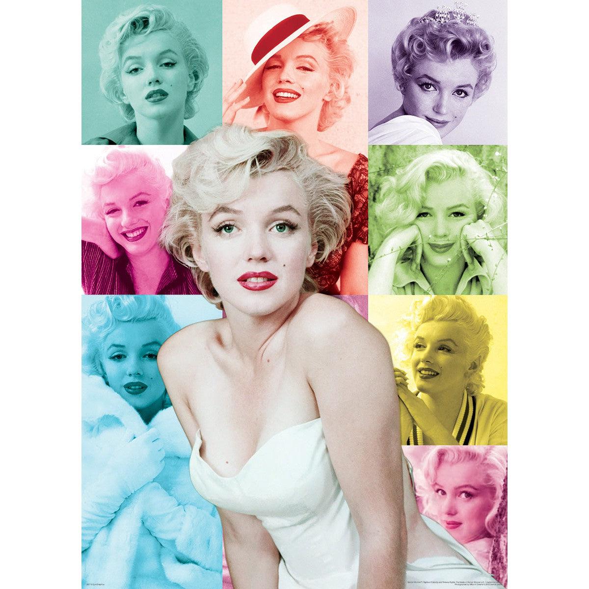 Marilyn Monroe Color Portraits 1000 Piece Jigsaw Puzzle Eurographics