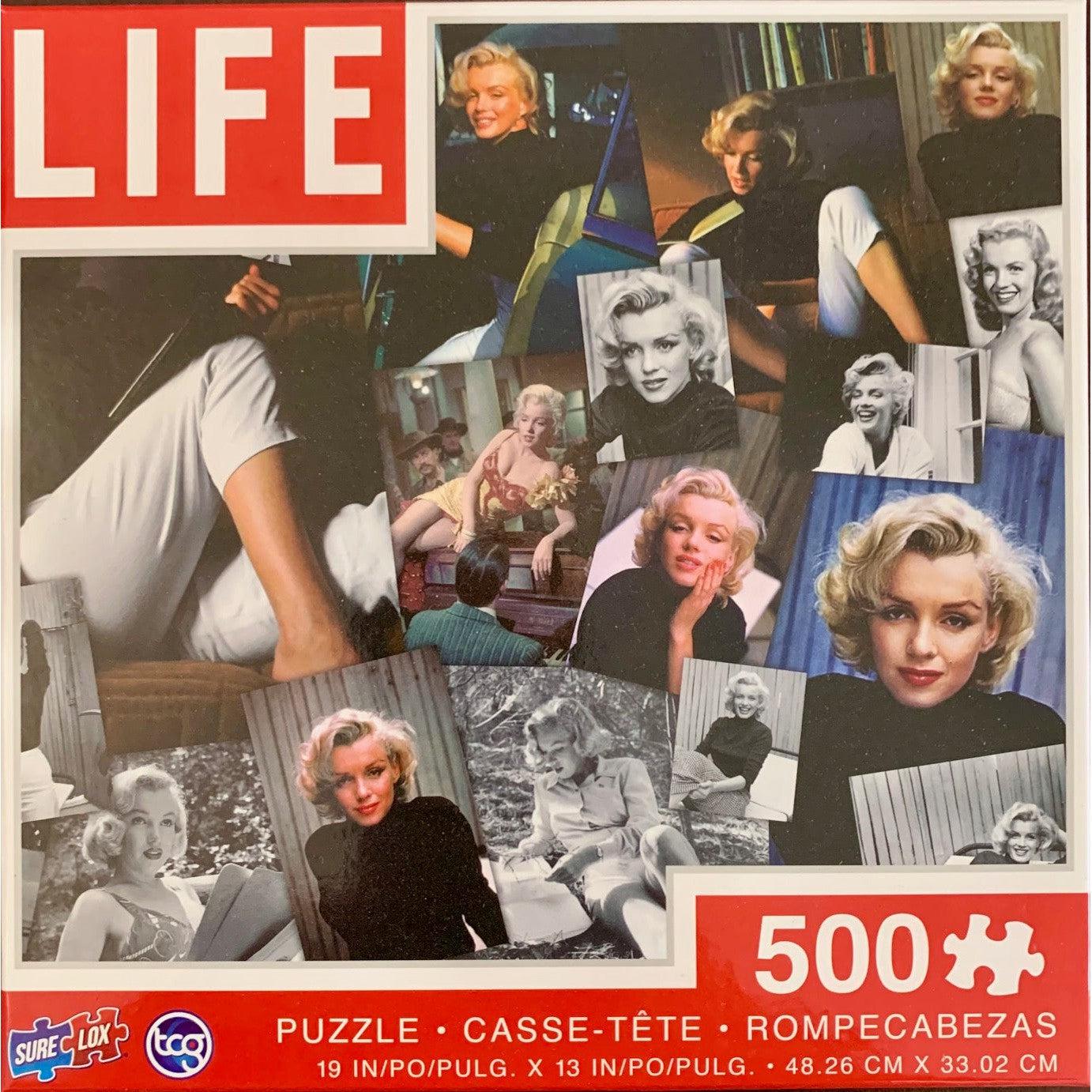 Marilyn Monroe Life 500 Piece Jigsaw Puzzle Sure Lox